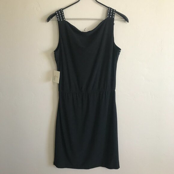 Ellen Tracy NWT M Black Stretch Bodycon Dress​​​​ - Picture 3 of 13